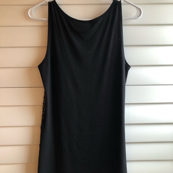 🖤Black sequin “party” top🖤 - Picture 3 of 6